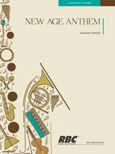 New Age Anthem Concert Band sheet music cover